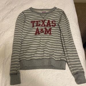 VS PINK TEXAS A&M SWEATSHIRT